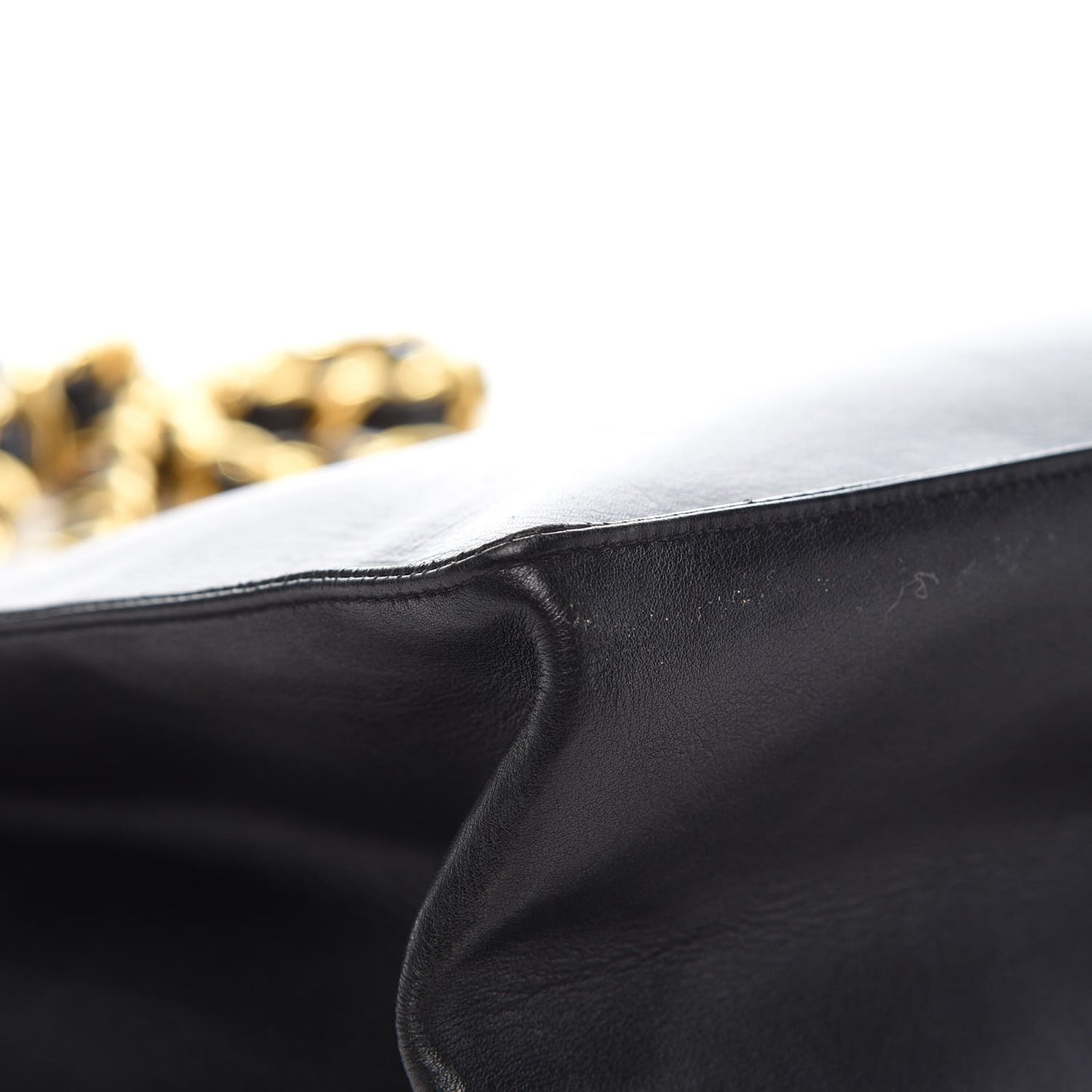 Lambskin CC Shoulder Bag Black