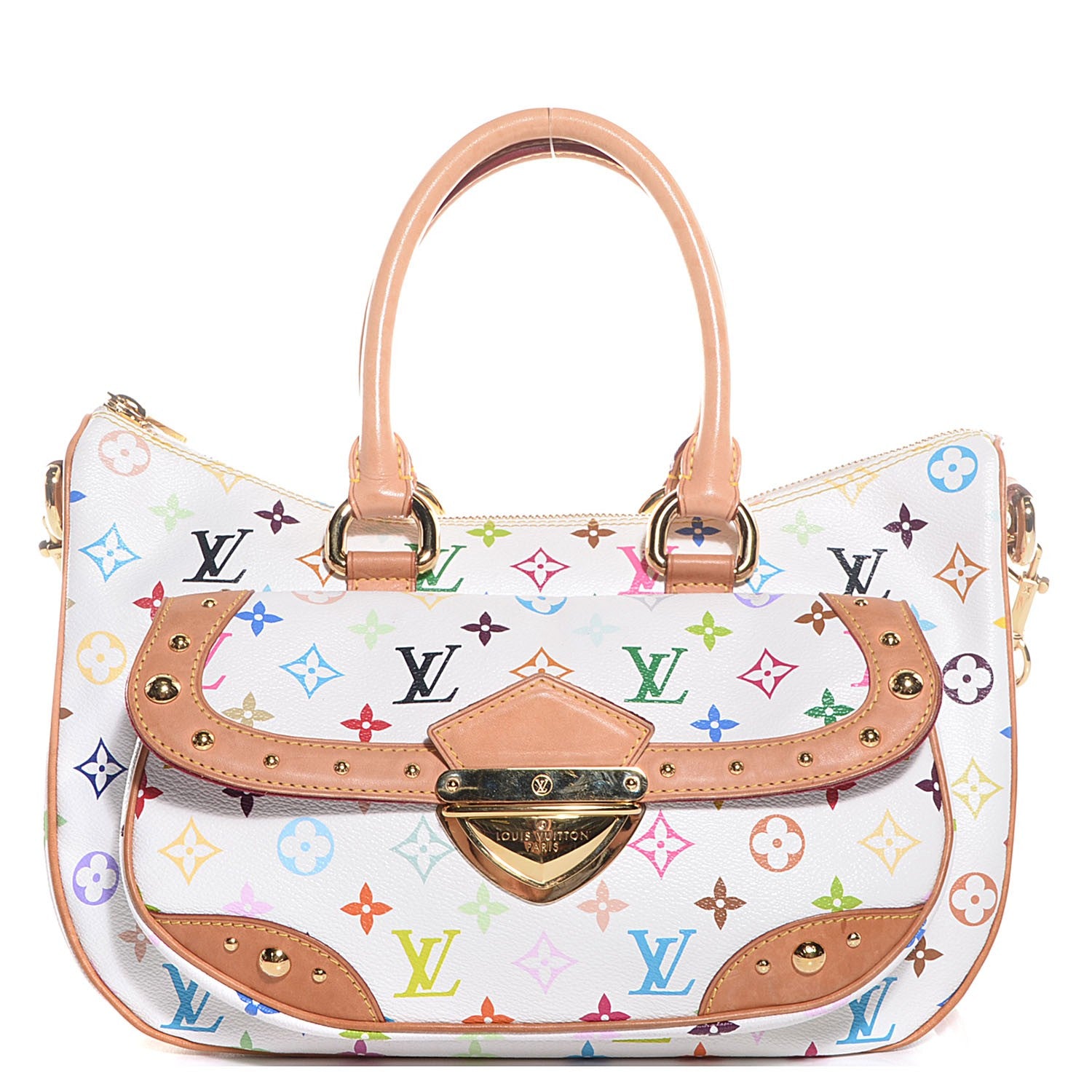 Louis Vuitton Monogram Multicolor Rita White 1 of 7