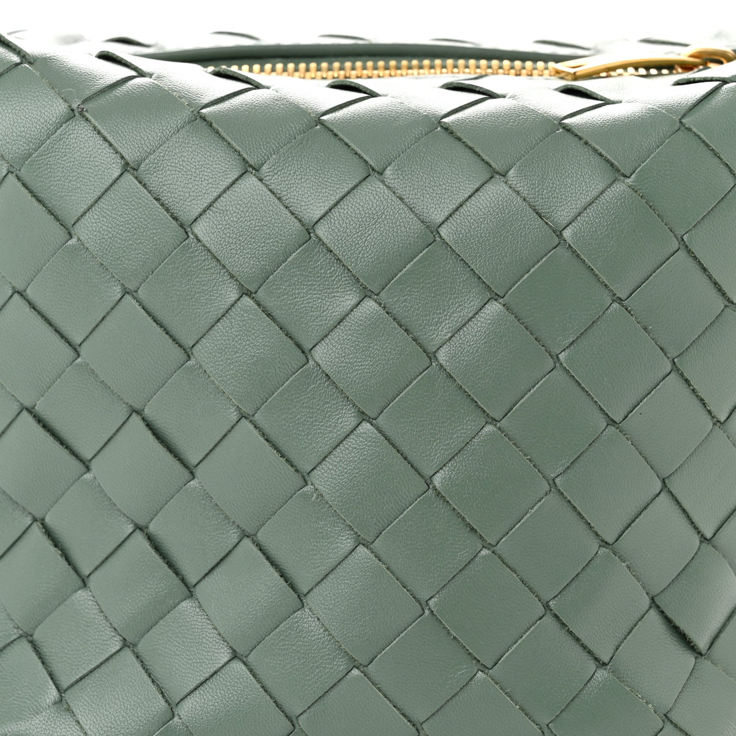 Bottega Veneta Calfskin Nappa Intrecciato Candy Wallace Aloe 8 of 11