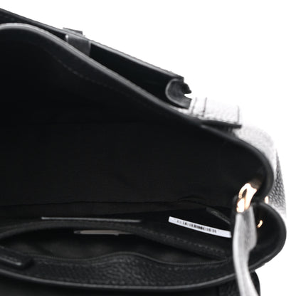 Marc Jacobs Pebbled Calfskin Maverick Saddle Bag Black 5 of 8