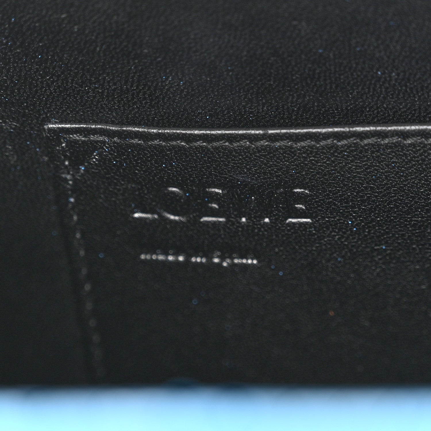 Loewe Snakeskin Small Postal Bag Sky Blue 6 of 9
