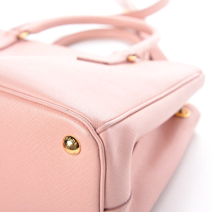 Prada Saffiano Small Galleria Double Zip Tote Orchidea 11 of 12