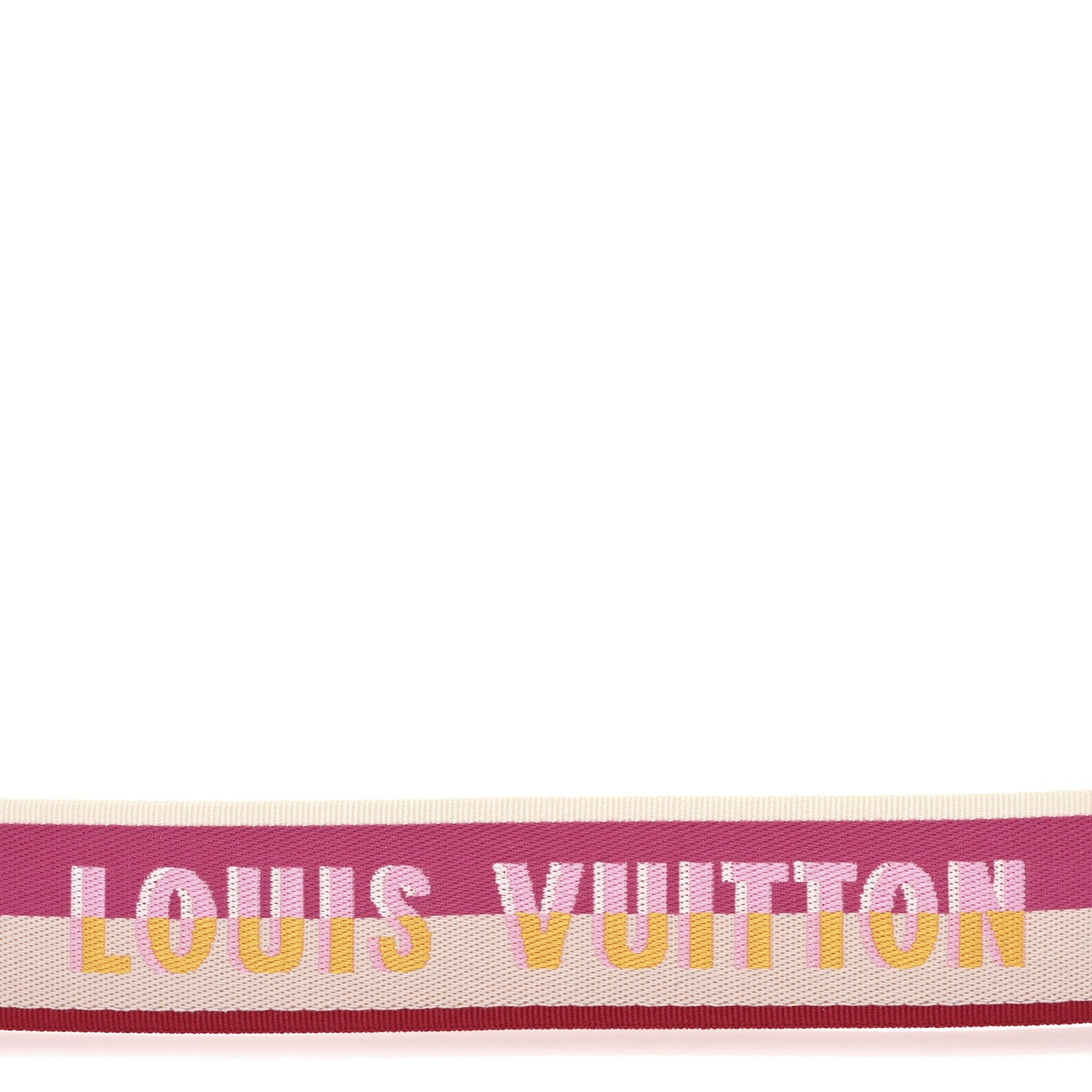 Louis Vuitton Jacquard Speedy Bandouliere 20 Shoulder Strap Fuchsia 4 of 5