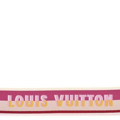 Louis Vuitton Jacquard Speedy Bandouliere 20 Shoulder Strap Fuchsia 4 of 5