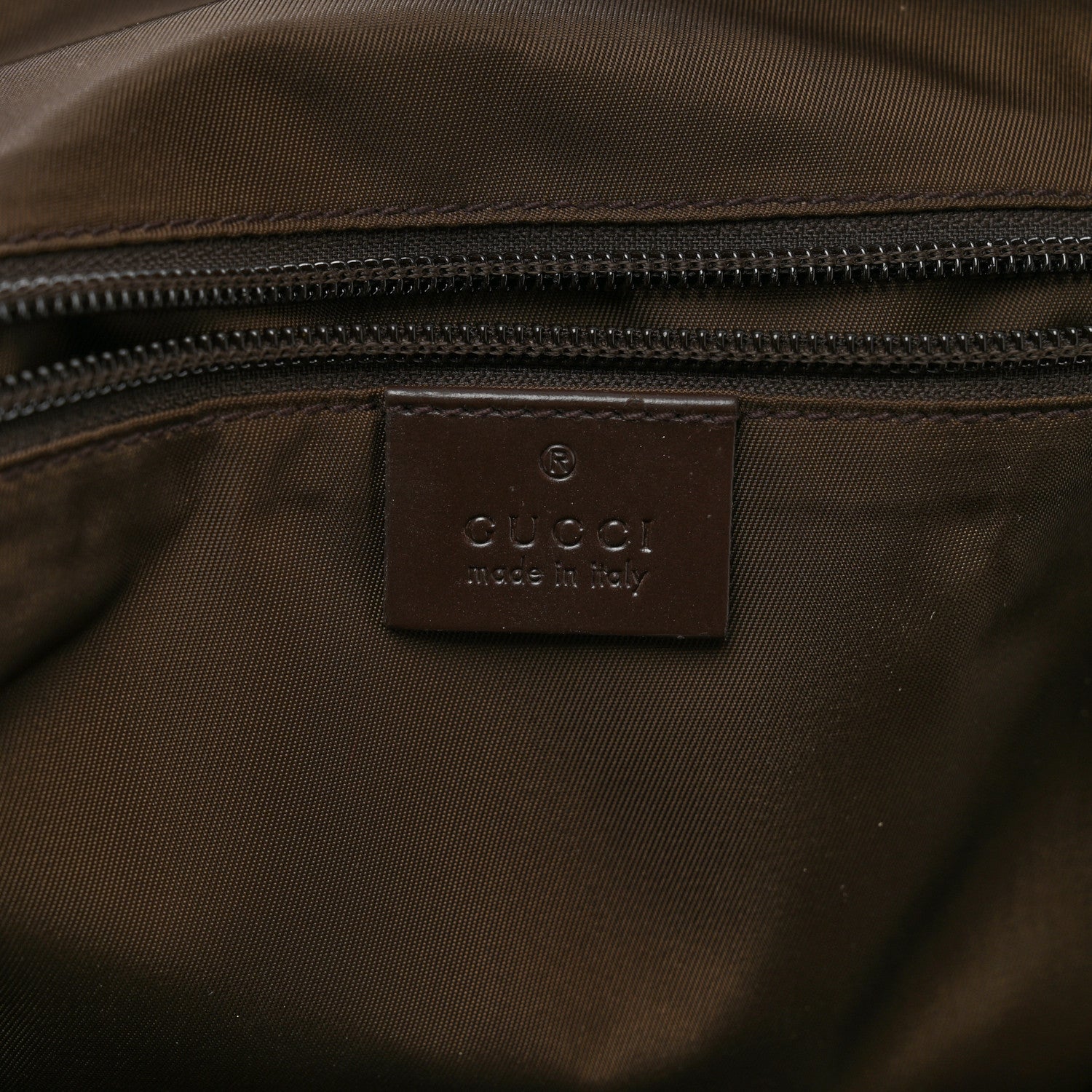 Gucci GG Plus Monogram Interlocking G Medium Backpack Dark Brown 6 of 10