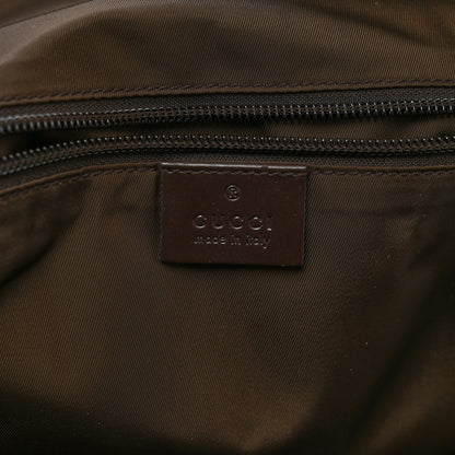 Gucci GG Plus Monogram Interlocking G Medium Backpack Dark Brown 6 of 10
