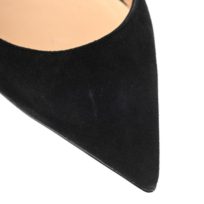 Christian Louboutin Veau Velours Iriza Flats 38 Black 8 of 9