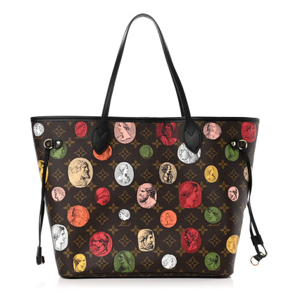 Louis Vuitton X FORNASETTI Monogram Cameo Neverfull MM 3 of 9