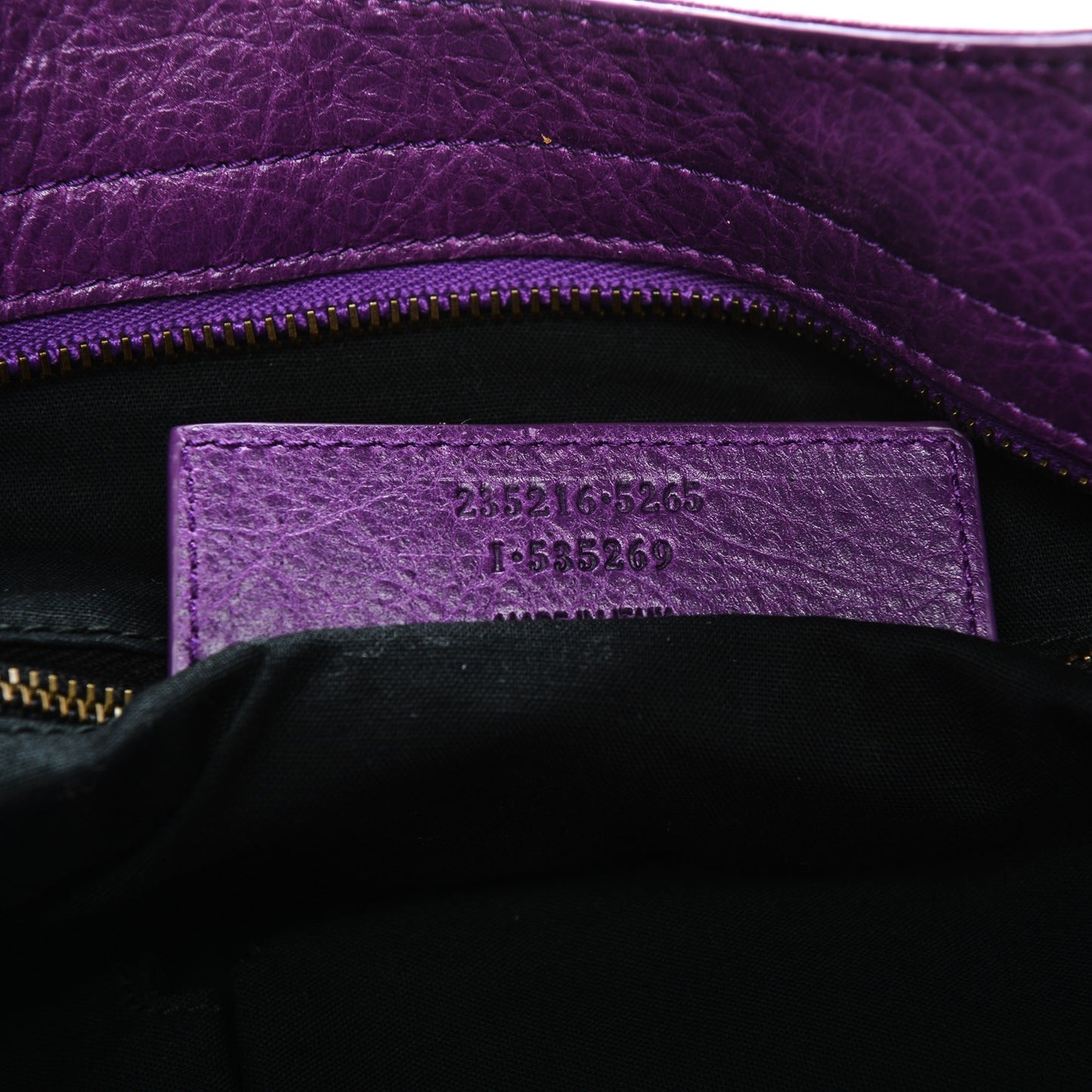 Agneau Classic Hardware Velo Ultraviolet