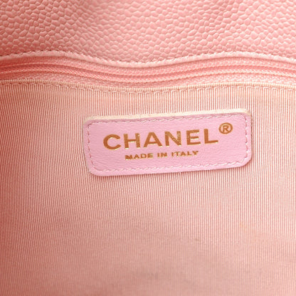 Chanel Caviar Petit Shopping Tote PST Pink 14 of 19