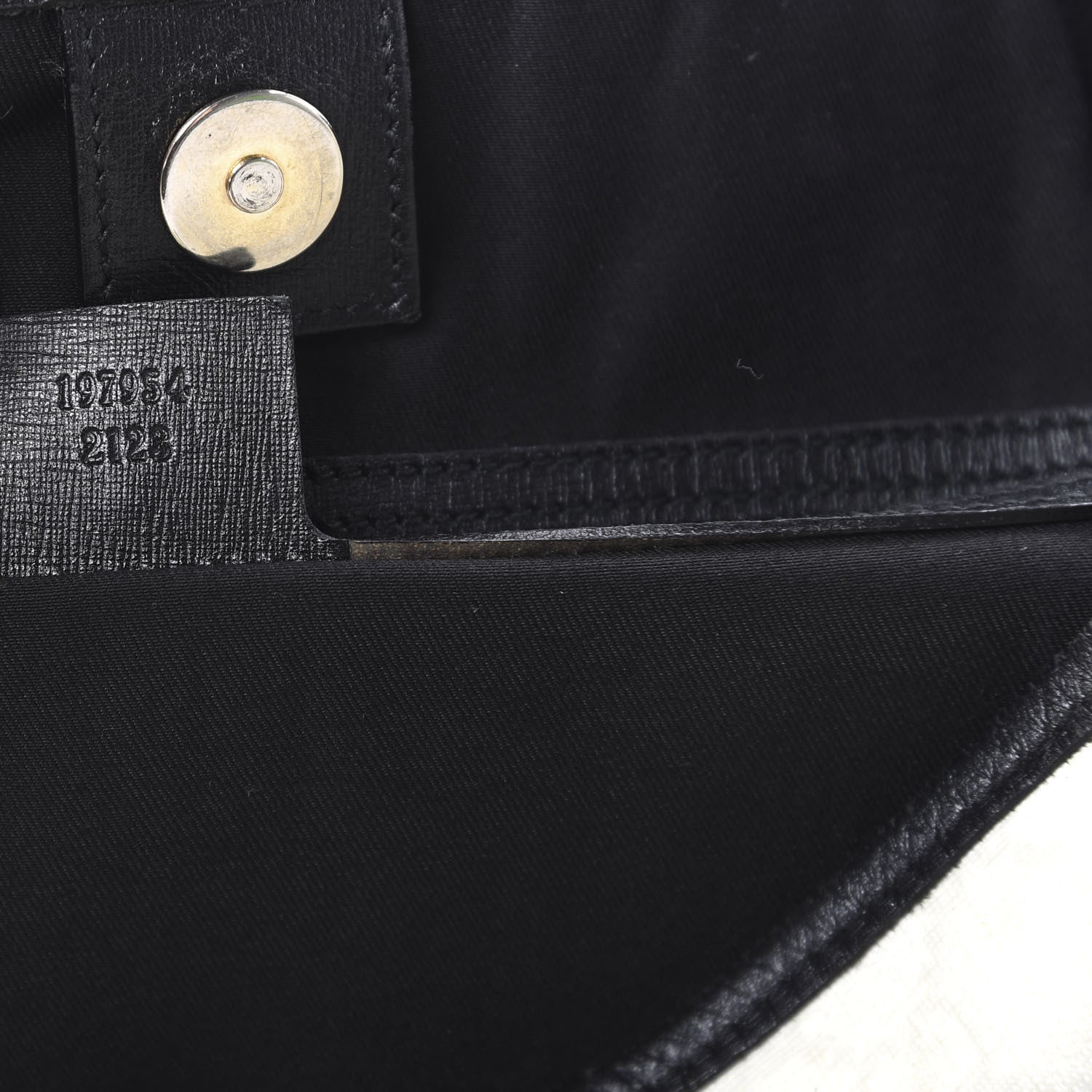 Gucci GG Plus Monogram Large Joy Tote White Black 9 of 12