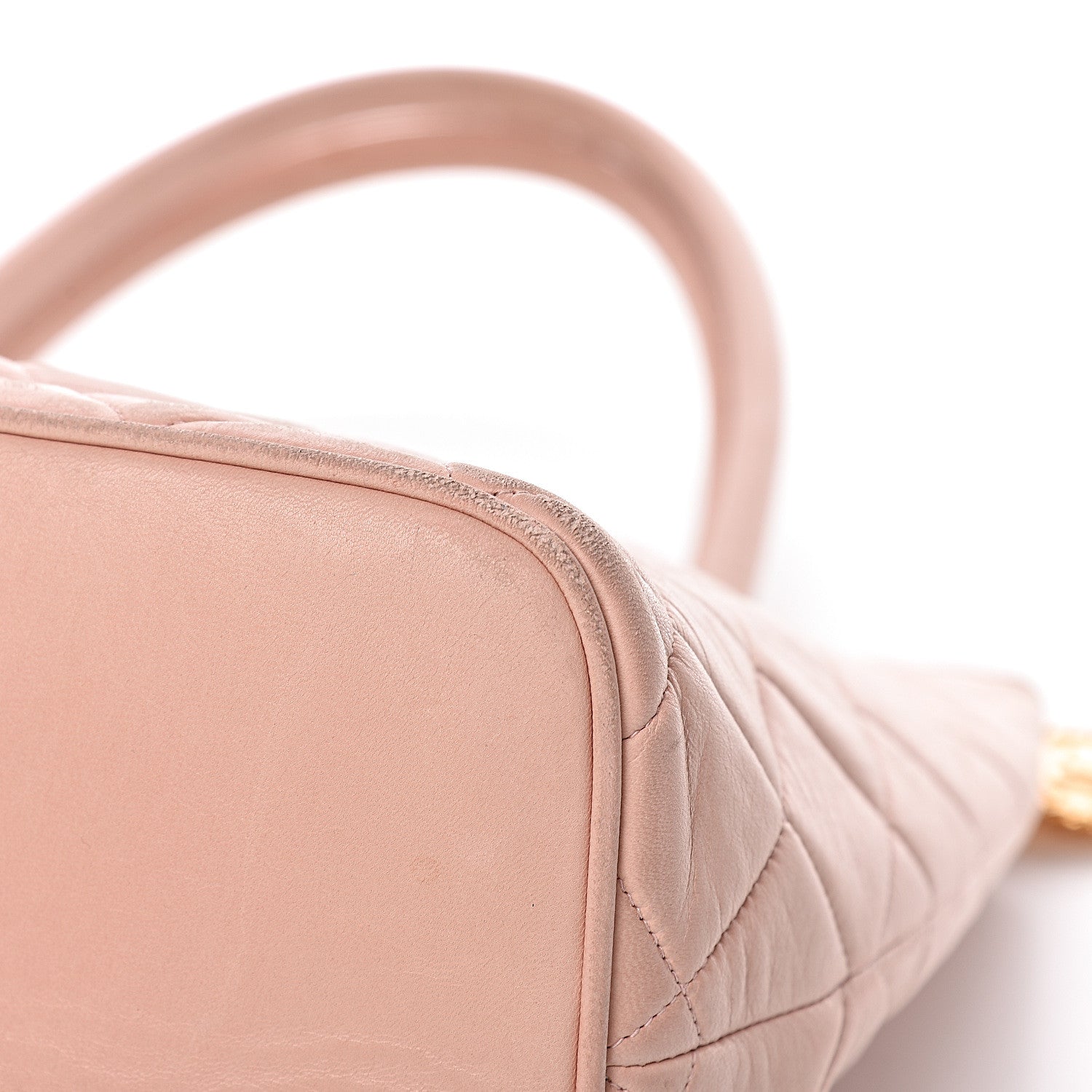 Chanel Lambskin Quilted Medallion Tote Pink 13 of 16