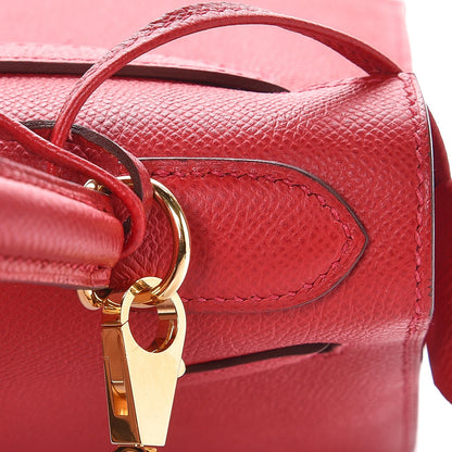 Hermes Epsom Kelly Sellier 28 Rouge Casaque 31 of 36