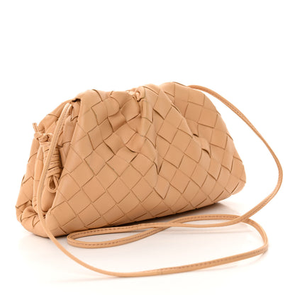 Bottega Veneta Nappa Intrecciato The Mini Pouch Almond 3 of 9