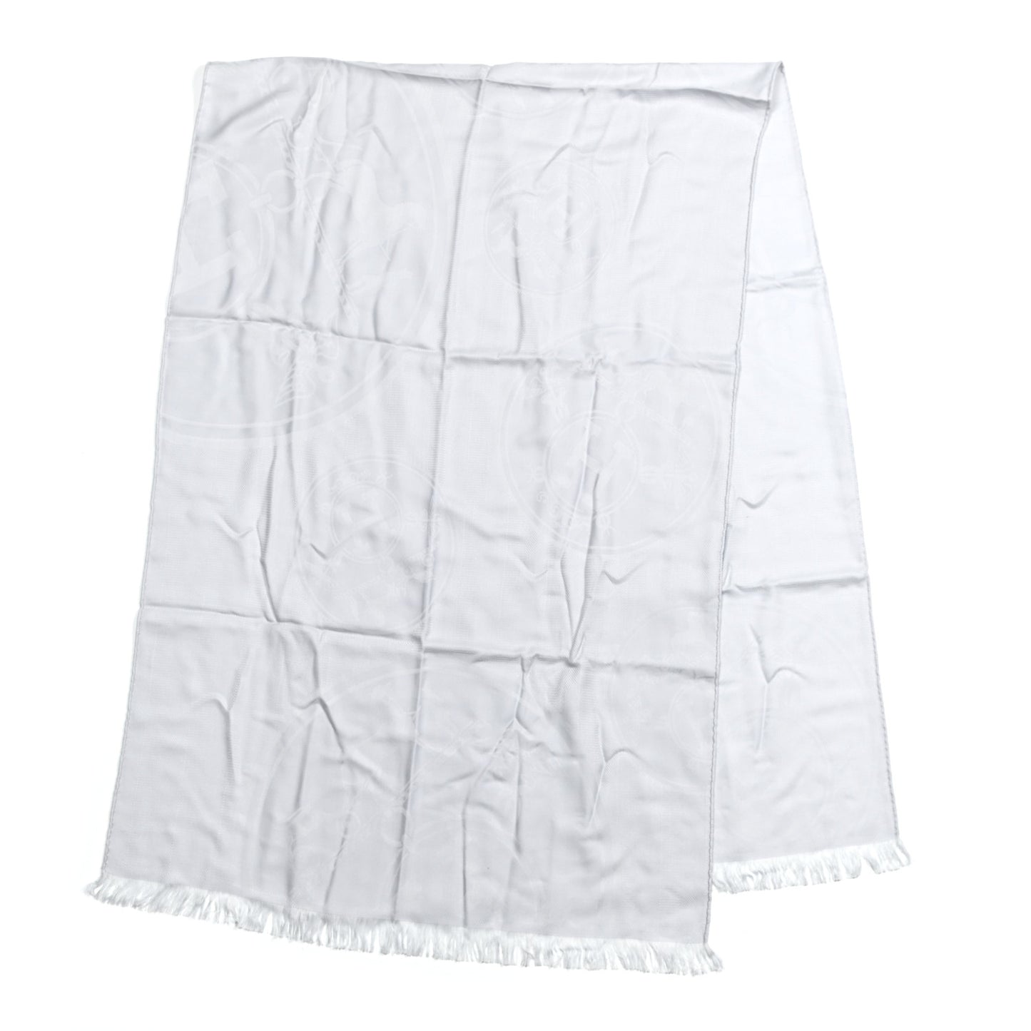 Cashmere Silk New Libris Confettis D'Ex Libris Stole Gris Nuage