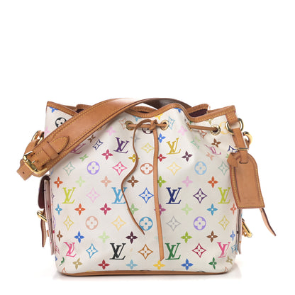 Louis Vuitton Monogram Multicolor Petit Noe White 1 of 30