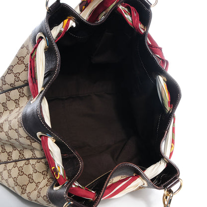 Gucci Monogram Large Positano Tote Brown 5 of 7