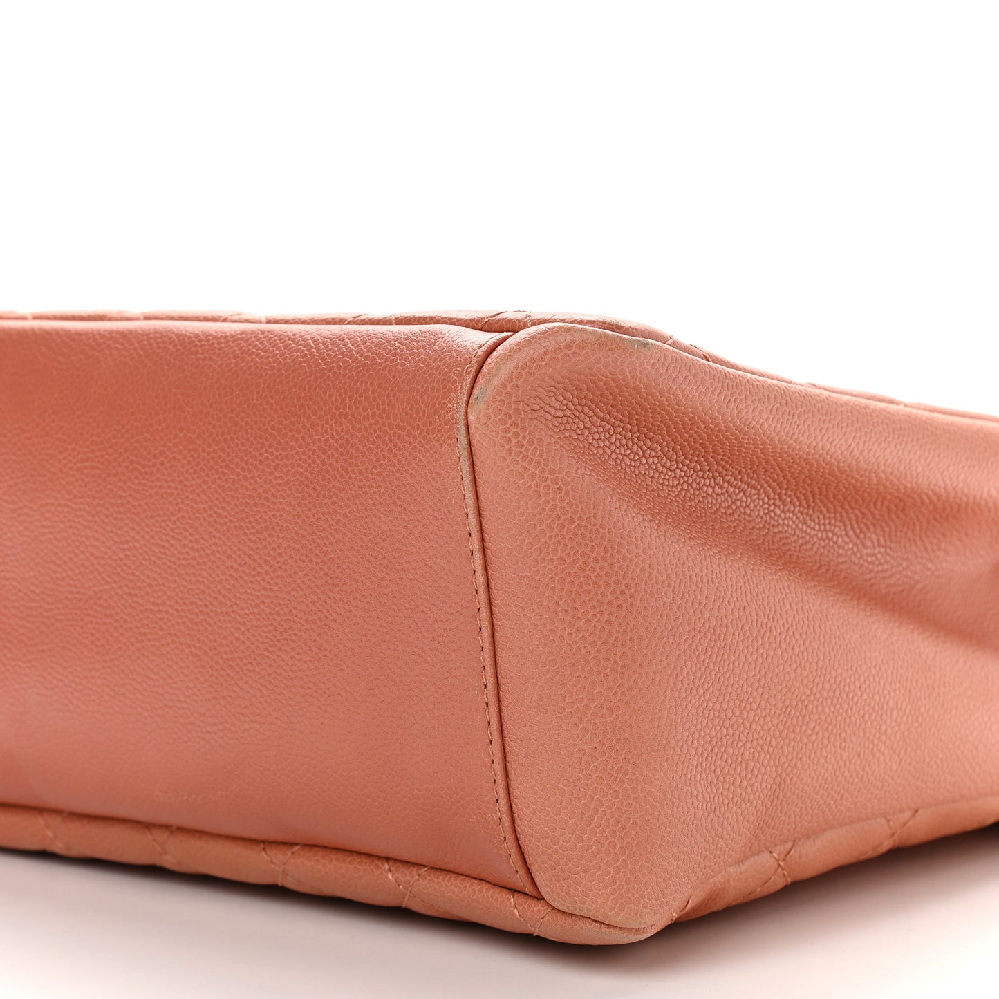 Caviar Quilted Grand Shopping Tote GST Brown