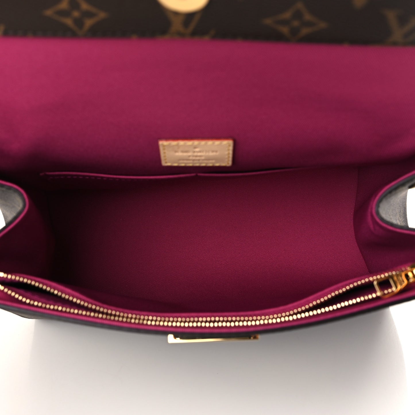 Monogram Cluny BB Bordeaux Fuchsia