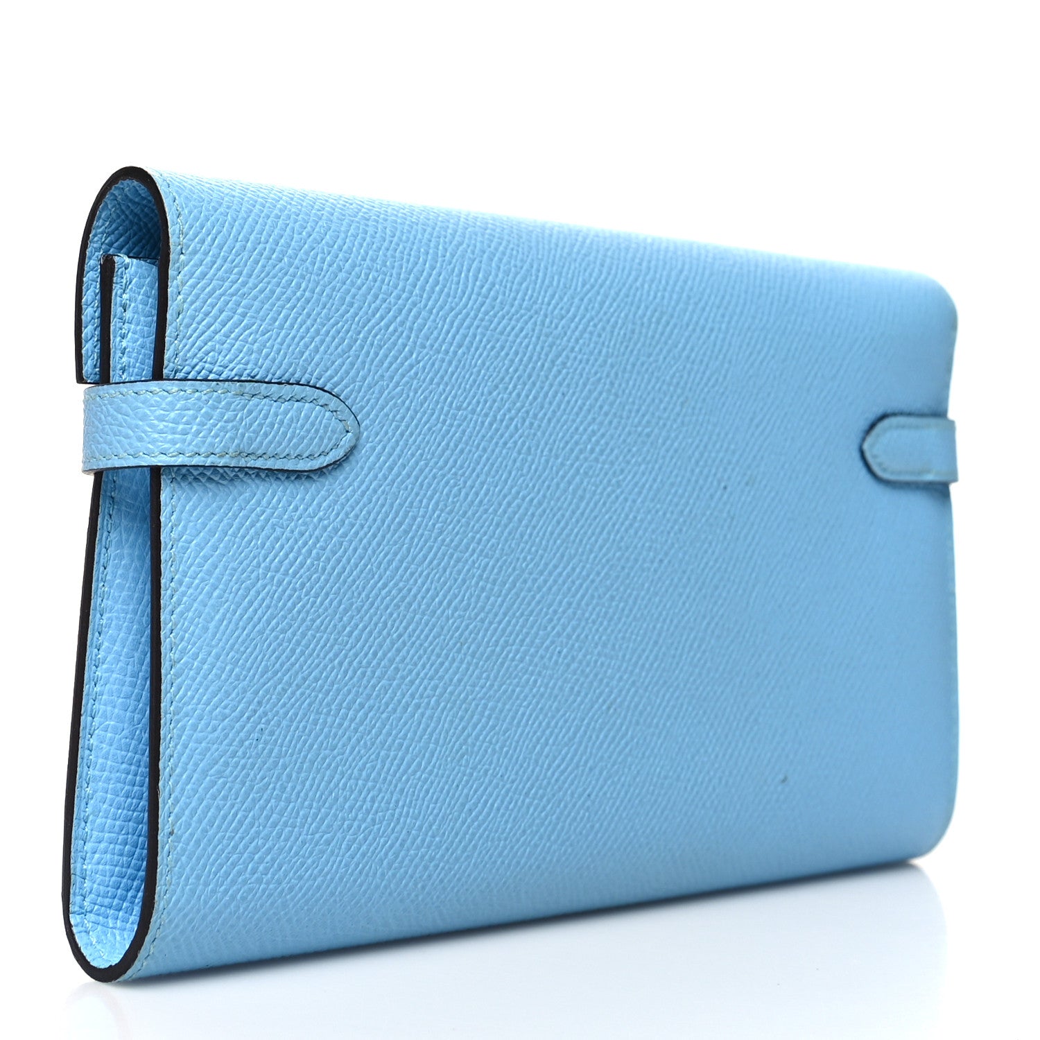 Hermes Epsom Kelly Longue Wallet Celeste 3 of 11