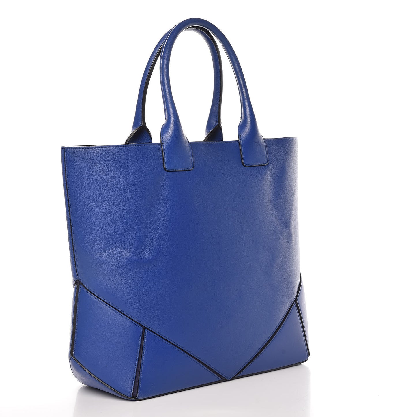 Nappa Medium Easy Tote Blue