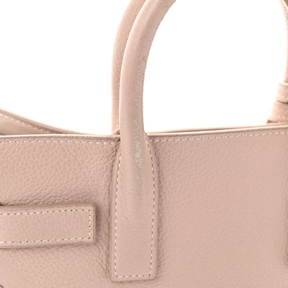 Saint Laurent Grained Calfskin Nano Sac de Jour Antique Rose 13 of 15