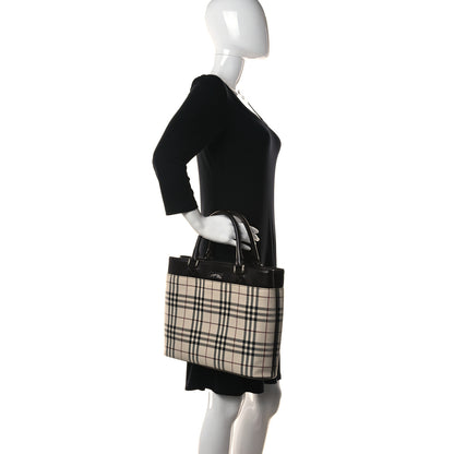 Burberry House Check Large Tote Black 3 of 28