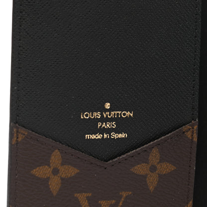 Louis Vuitton Monogram iPhone 13 Folio Case Black 6 of 10