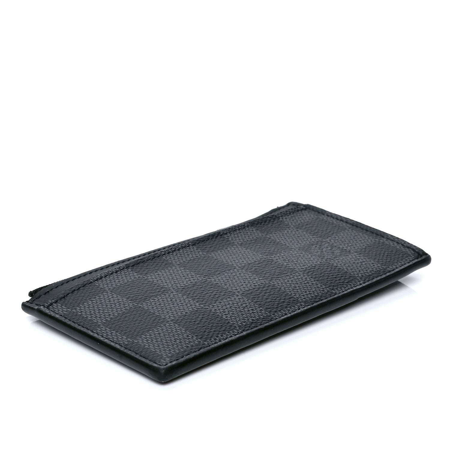 Louis Vuitton Damier Graphite Taiga Coin Card Holder 3 of 5