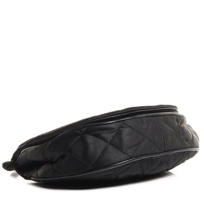 Chanel Satin Beaded Evening Bag Black 4 of 9