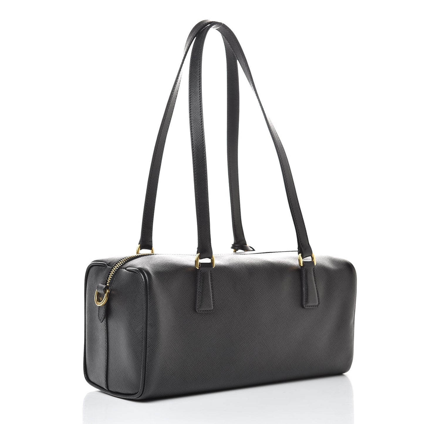 Saffiano Lux Bauletto Black