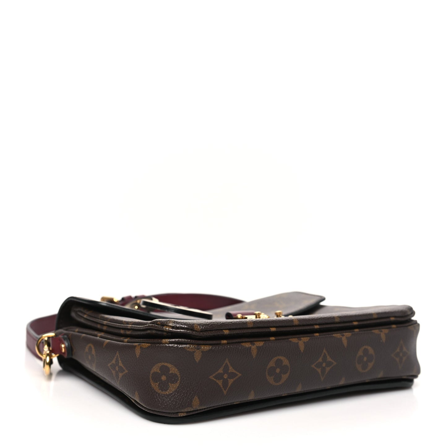 Monogram Braided Pochette Metis Safran