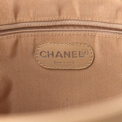 Chanel Caviar CC Shoulder Bag Beige 6 of 10