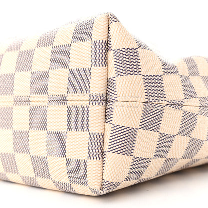 Louis Vuitton Damier Azur Graceful PM Rose Ballerine 10 of 11