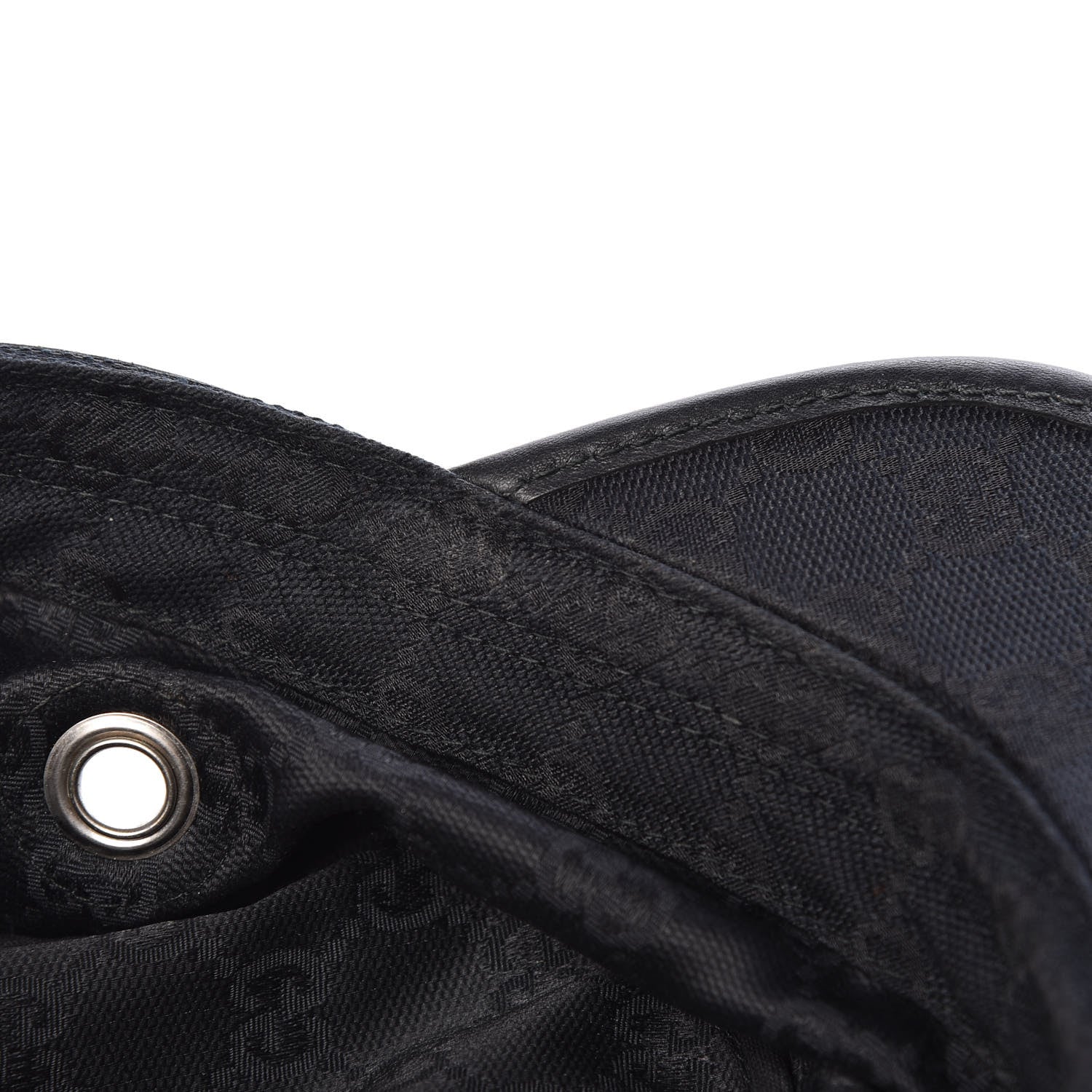 Gucci Monogram Cap Hat XL Black 7 of 8