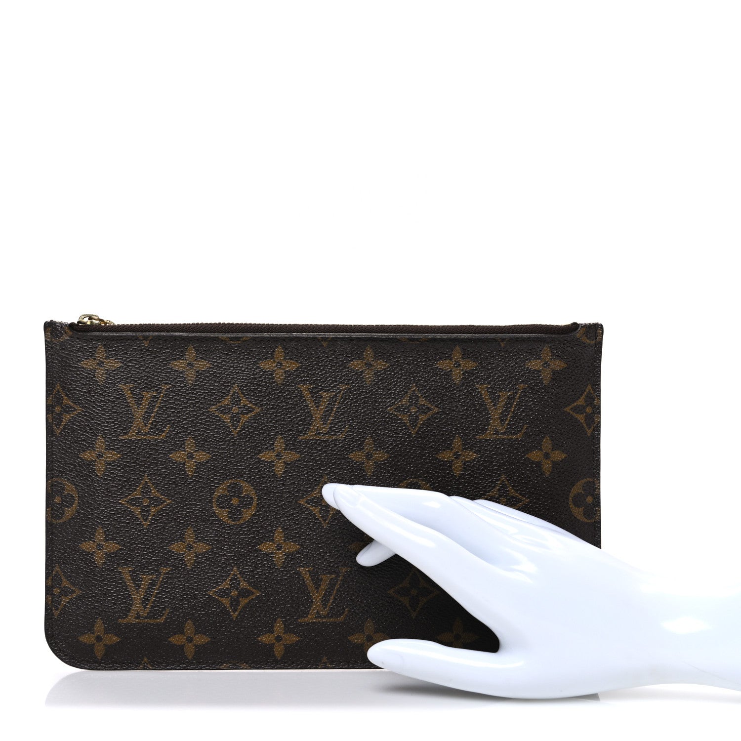 Louis Vuitton Monogram Neverfull MM GM Pochette 2 of 8