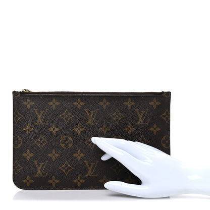 Louis Vuitton Monogram Neverfull MM GM Pochette 2 of 8