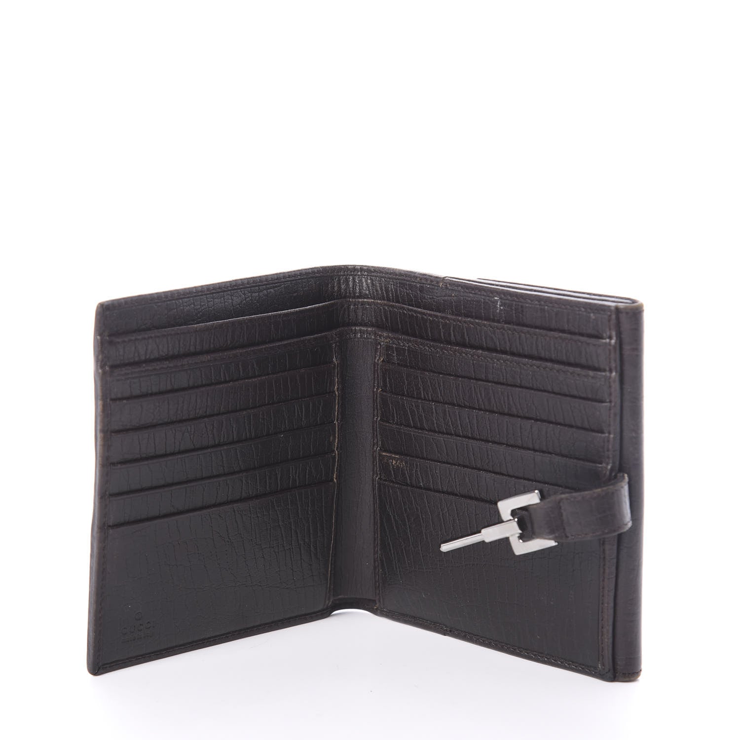 Gucci Monogram Web Wallet Brown 5 of 6