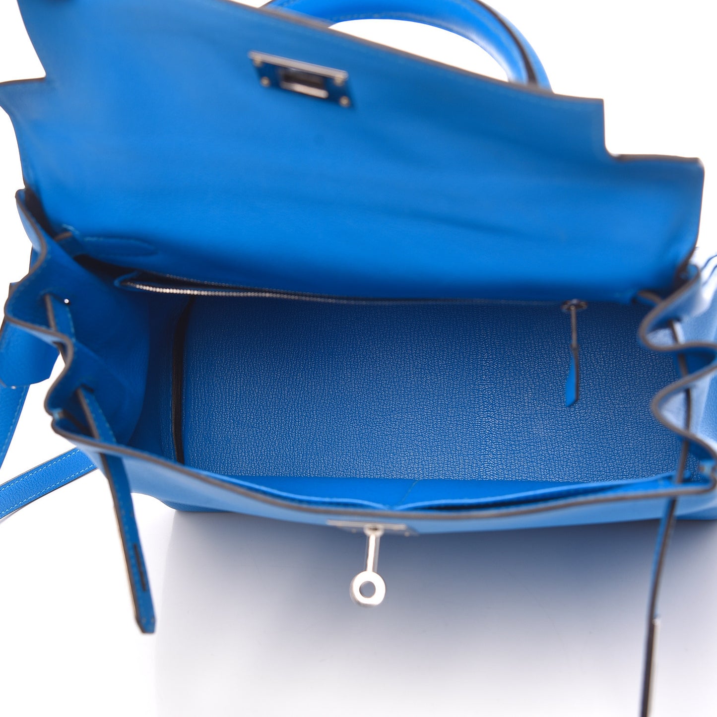 Evercolor Kelly Retourne 28 Bleu Hydra