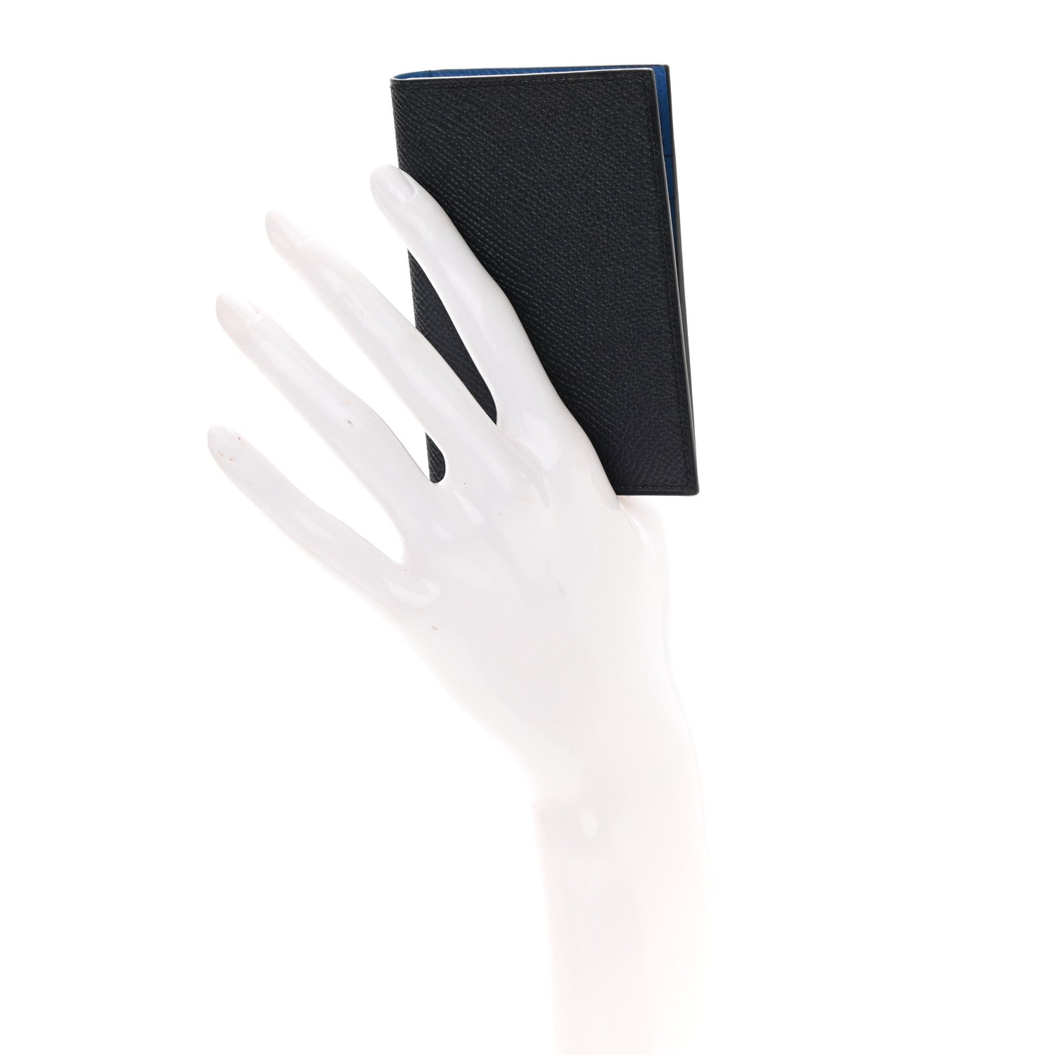 Hermes Epsom MC2 Euclide Card Holder Case Bleu Indigo Bleu Paradis 2 of 8