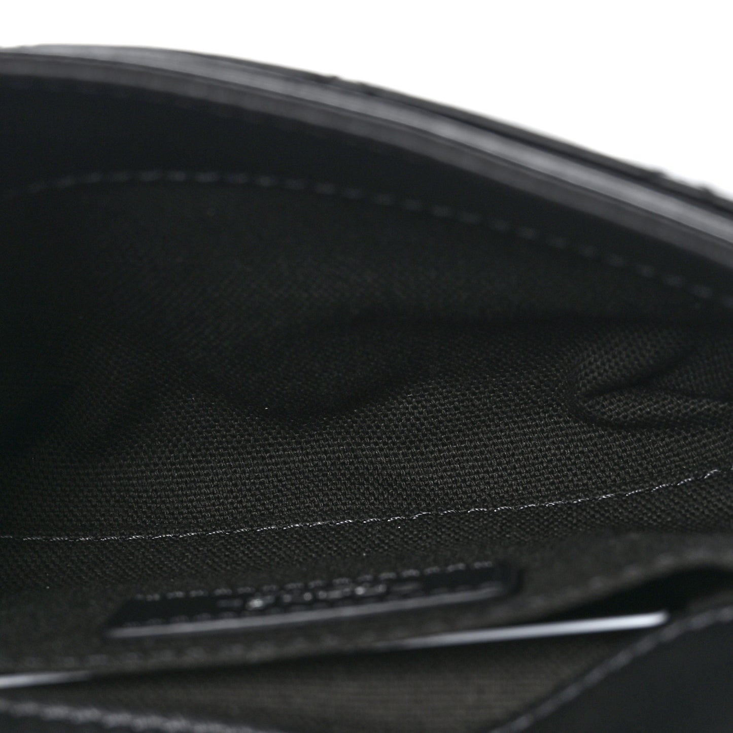 Calfskin Quilted CC Uniform Flap Belt Bag Black