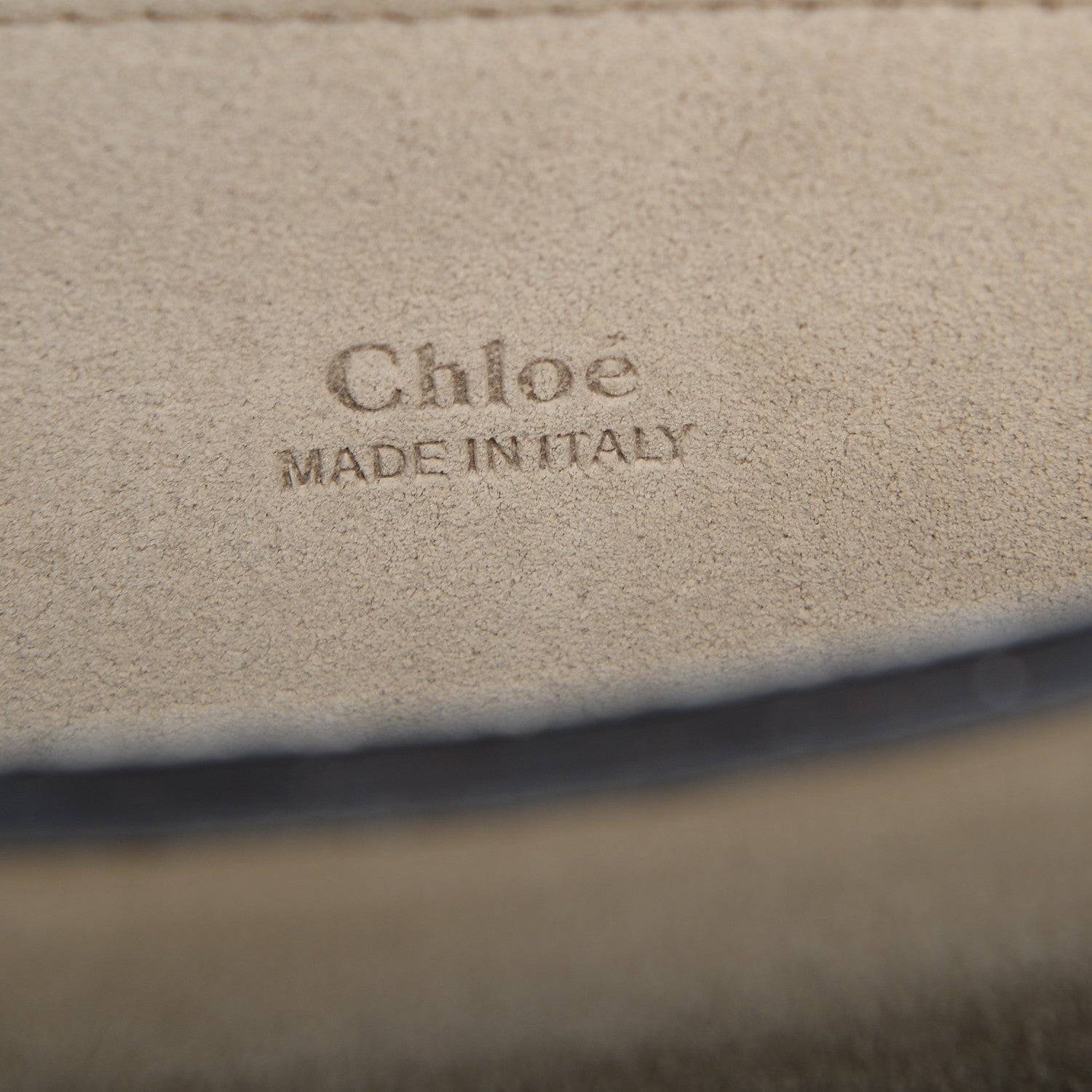 Chloe Suede Calfskin Patchwork Medium Faye Shoulder Bag Tobacco 7 of 7