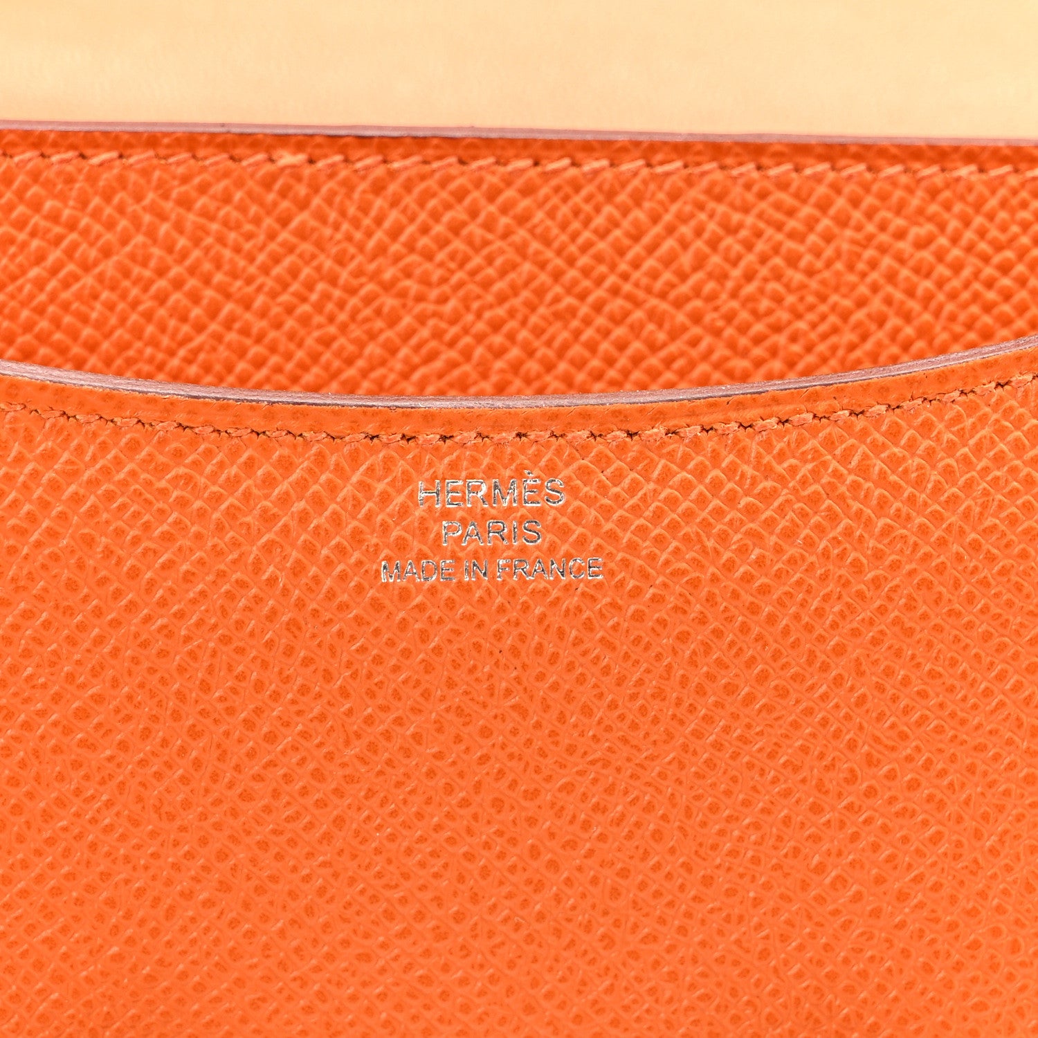 Hermes Epsom Constance 18 Orange 6 of 11