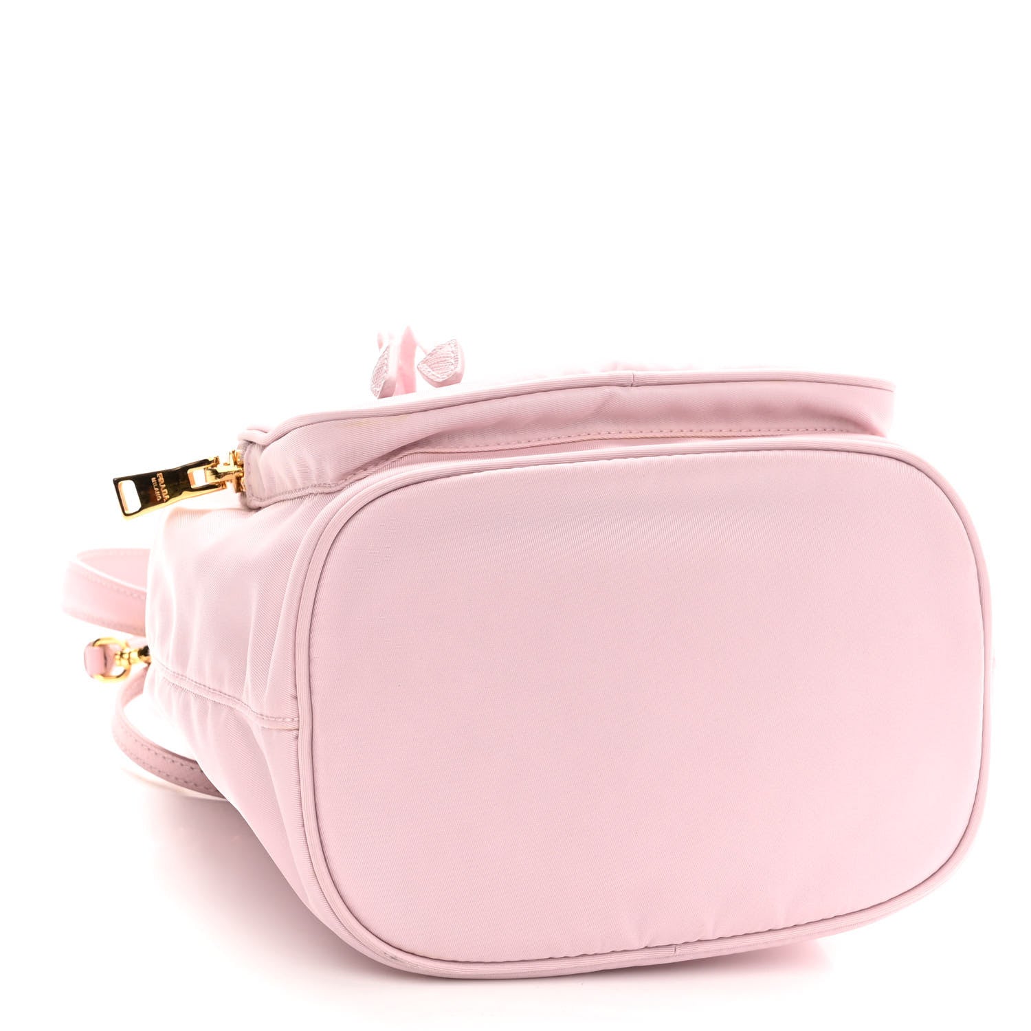 Prada Re-Nylon Saffiano Duet Bucket Crossbody Bag Alabastro 6 of 10
