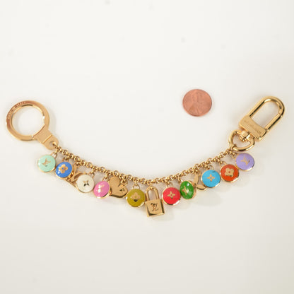 Louis Vuitton Pastilles Key Chain Bag Charm Multicolor 2 of 5