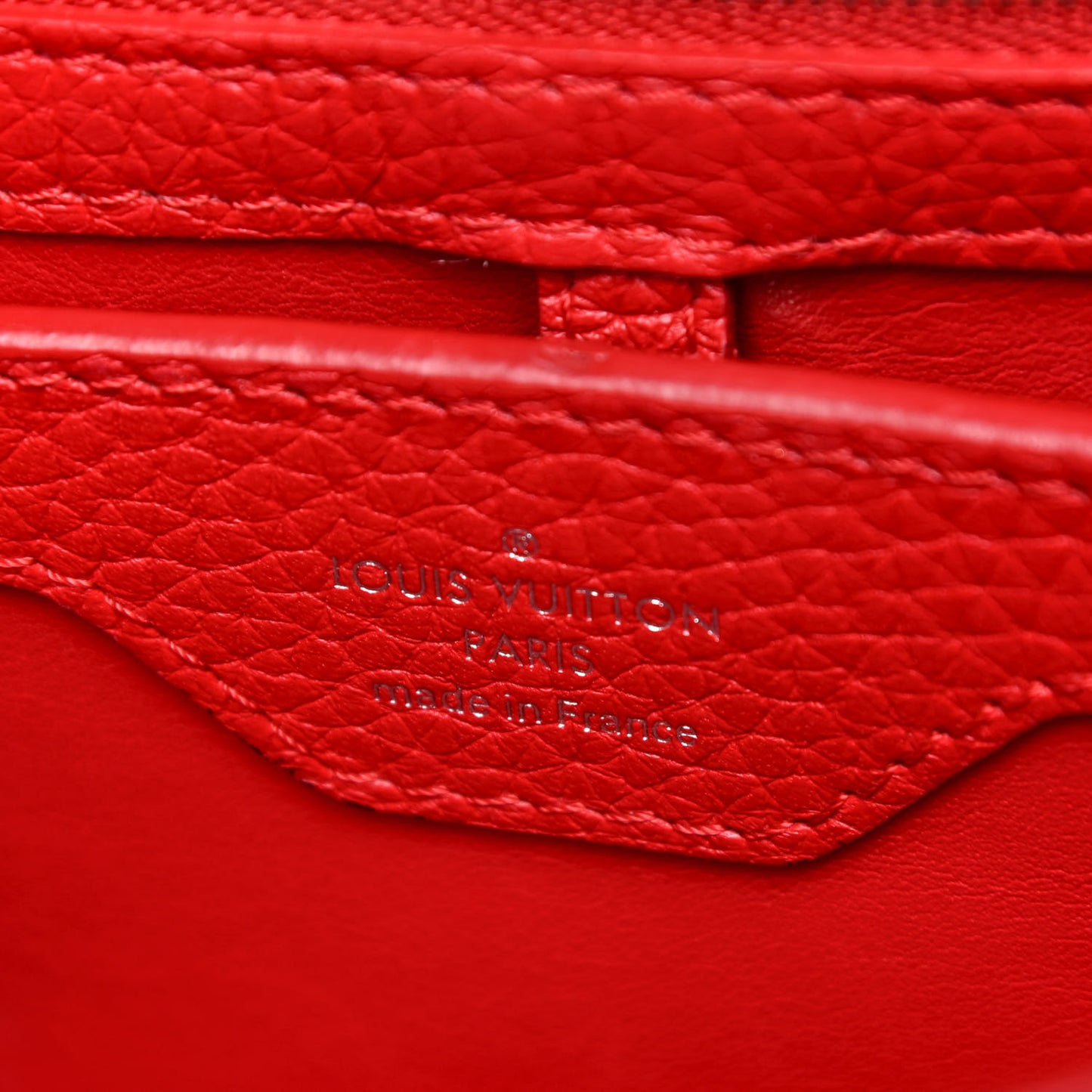 Taurillon Capucines BB Rubis