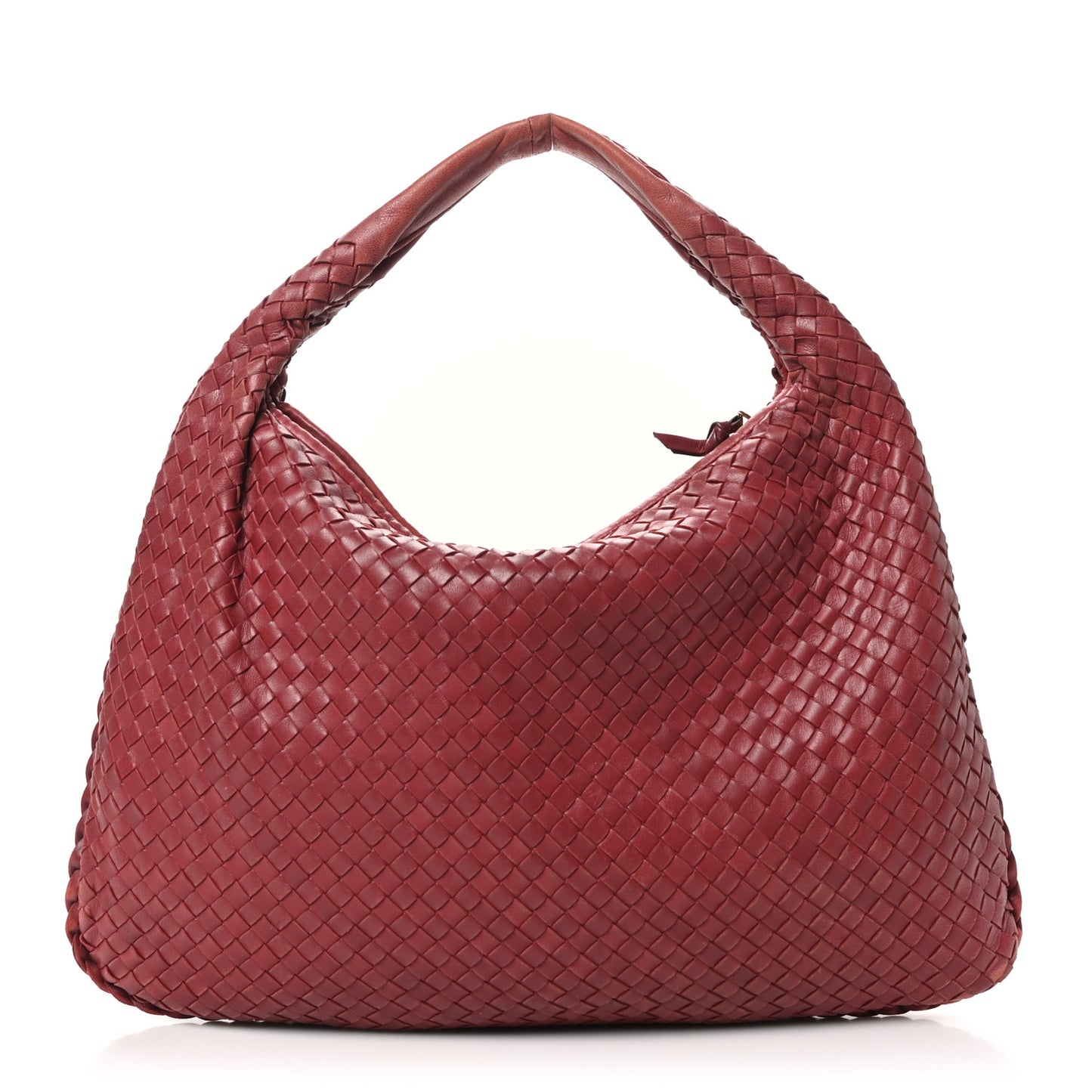 Nappa Intrecciato Large Veneta Hobo Eclipse