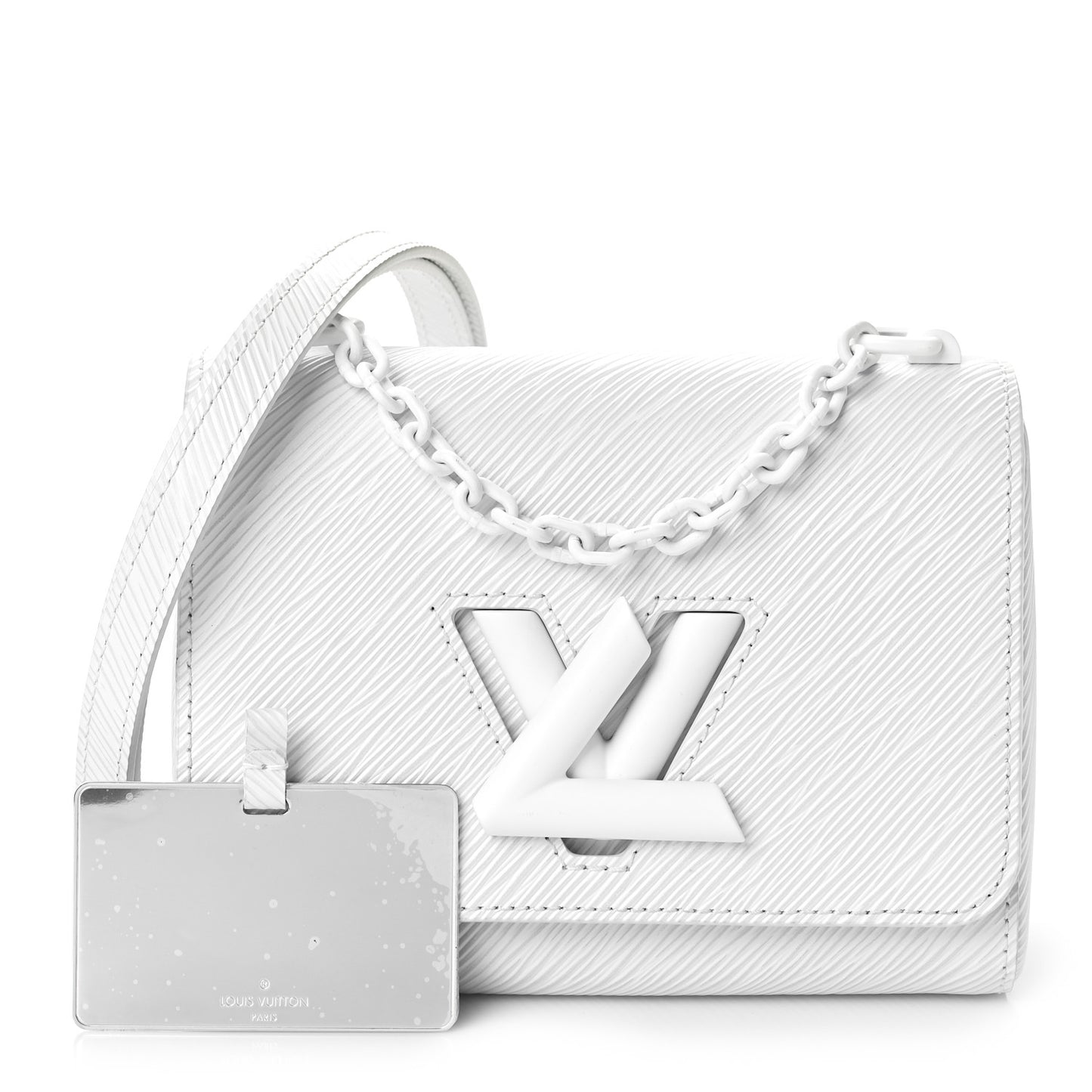 Epi Twist Shoulder Bag PM White
