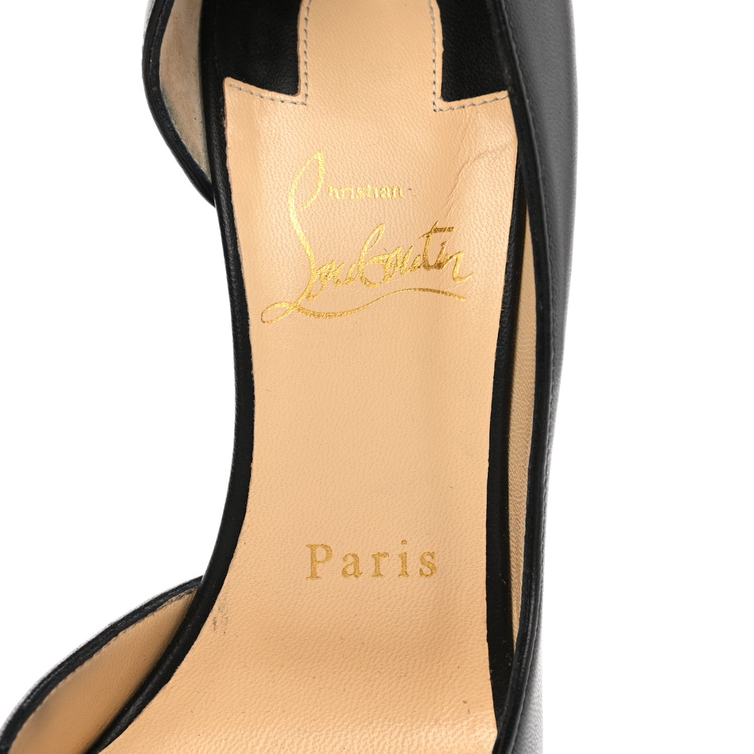 Christian Louboutin Shiny Nappa Iriza 100 Pumps 36.5 Black 6 of 9
