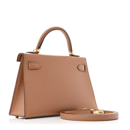 Hermes Chevre Mysore Mini Kelly Sellier 20 Quebracho 3 of 14